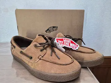 VANS 데크 슈즈 스웨이드 브라운 V3730