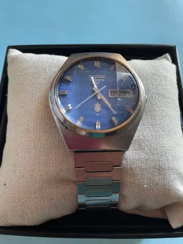 SEIKO QUARTZ 남성용 손목시계 본체 메탈 벨트 빈티지