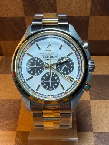 NAVAL WATCH COMPANY LOWERCASE 크로노그래프