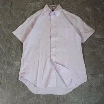 [ Paul Smith London ] 버튼 다운 셔츠/반팔/옷깃 꽃무늬/845