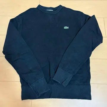 LACOSTE 라코스테 맨투맨 트레이닝복 블랙