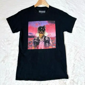 JUICE WRLD 주스 월드 랩 티셔츠 S 구제 빈티지
