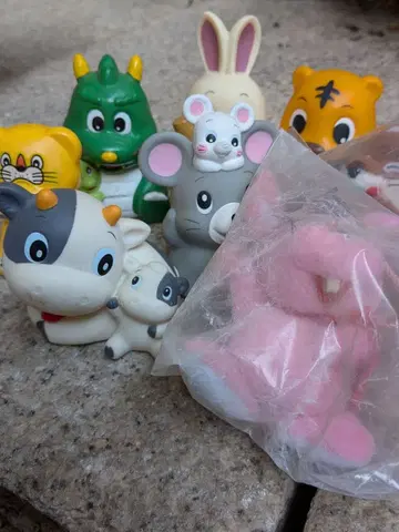 동물 저금통 6점 기타 인형