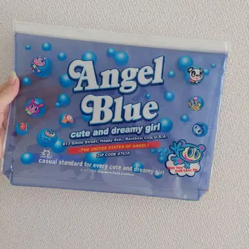 Angel Blue 비닐 파우치