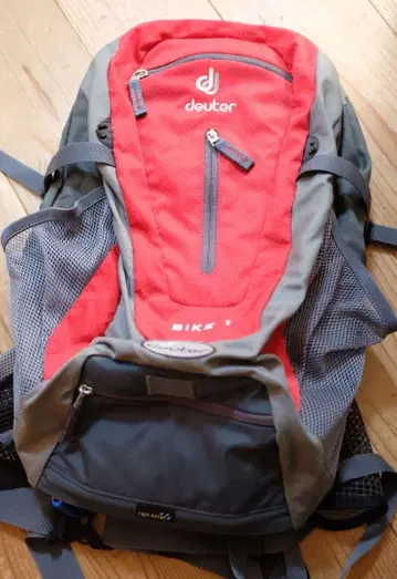 미사용 deuter BIKE 1 레인 커버 포함 백팩