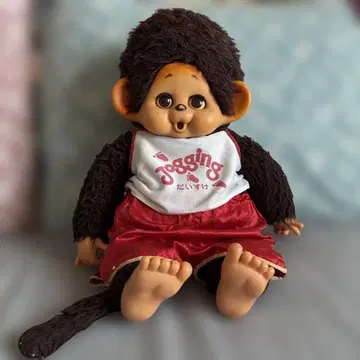 쇼와 50년대 몽치치 다이스케 조깅 봉제 인형