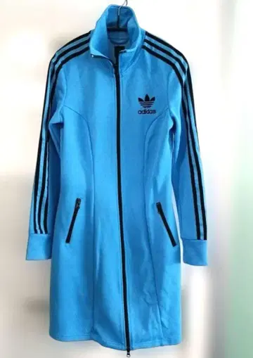 adidas 트레포일 저지 자켓 라이트 블루