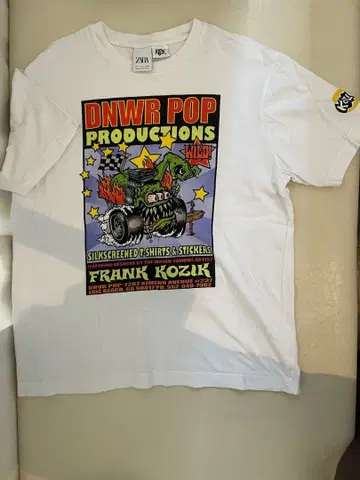 ZARA x Frank Kozik 티셔츠 자라 L 사이즈