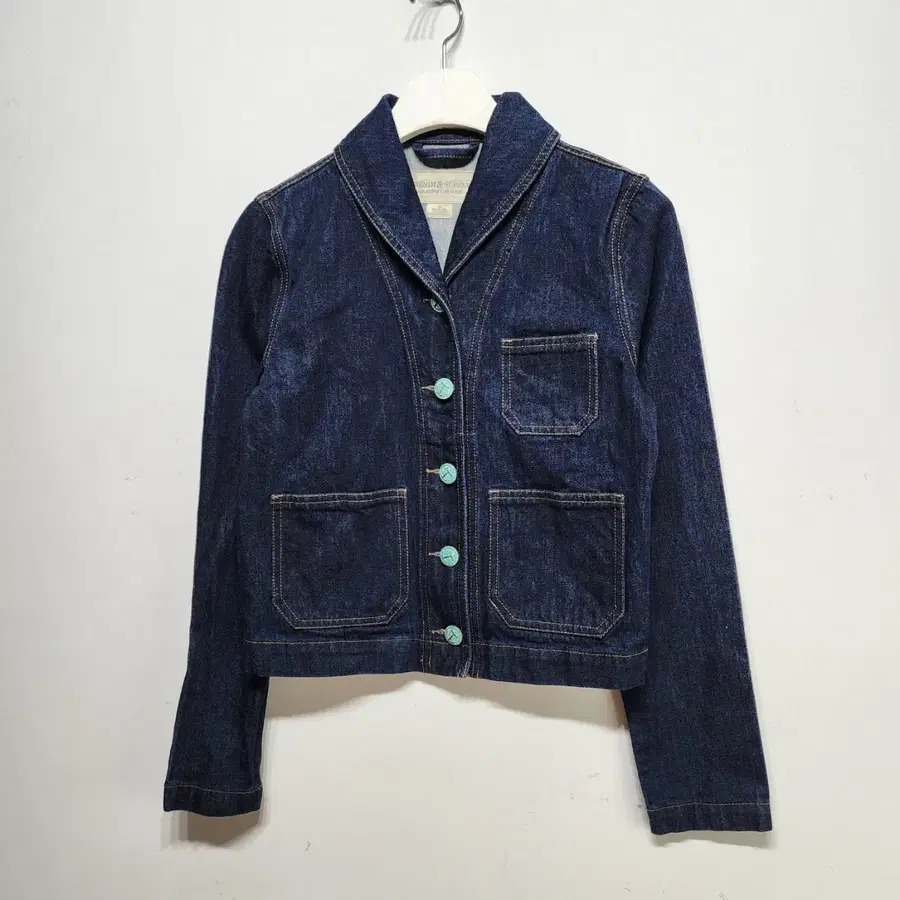 랄프로렌 데님앤서플라이 DENIM&SUPPLY숄카라데님자켓S