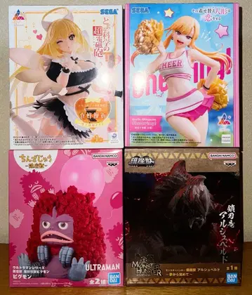 피규어 4점 쇼쿠호 미사키, 키타가와 마린, 피그몬, 알슈벨드