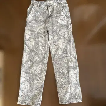 ZARA 아브스트랙트 프린트 카펜터 팬츠