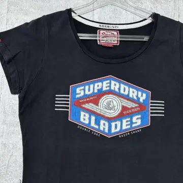 Superdry 극도 건조해라 로고 티셔츠 여성용 슈퍼 드라이