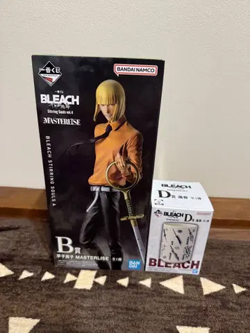 제일복권 BLEACH B상 히라코 신지 피규어 D상 찻잔 세트