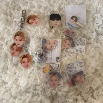 TREASURE 얼굴 아크릴 키링 도영 묶음 판매 컴프 세트