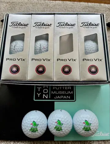 스카티 카메론 한정품! 타이틀리스트 PRO V1X 고질라 1더즌