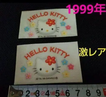 Sanrio 헬로키티 스티커 키티 씰 초레어 키티 굿즈