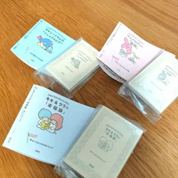 콩가챠북 산리오 마이멜로디 키키라라 턱시도샘 3종 세트