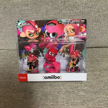 닌텐도/amiibo/스프라툰/트리플 세트/switch/게임
