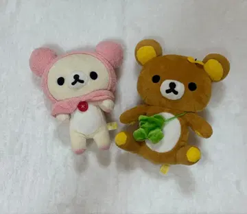 리락쿠마 코리락쿠마 봉제 인형 2세트