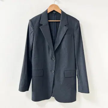 띠어리 Good Crunch Wash Straight Blazer J