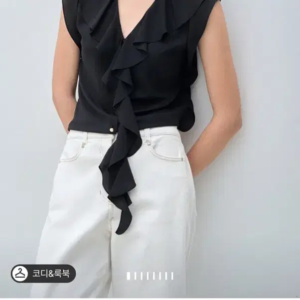 (새상품) 한섬 마인 블라우스 88