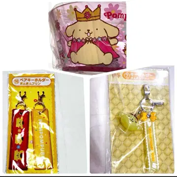 산리오 뽑기 폼폼푸딩 키링 플라스틱 보울 SANRIO