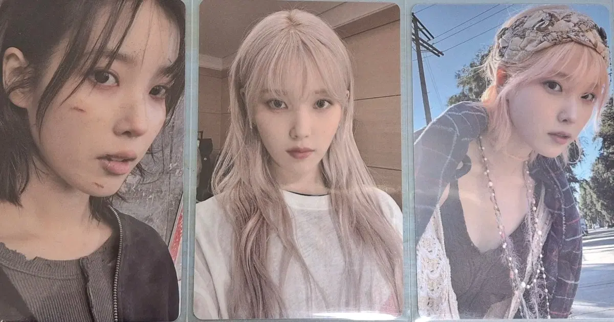 아이유 포카 일괄