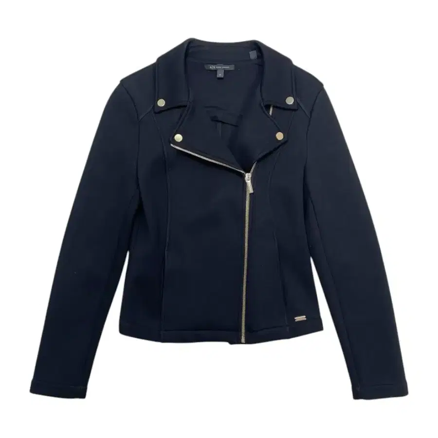 아르마니 익스체인지 Armani Exchange 블랙 스트레치 라이더 자켓 XS