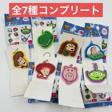 전 7종 [컴플리트] DAISO 토이스토리 거울 키링 다이소