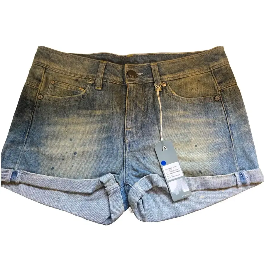G-Star RAW 데님 숏팬츠 빈티지 블루(26)