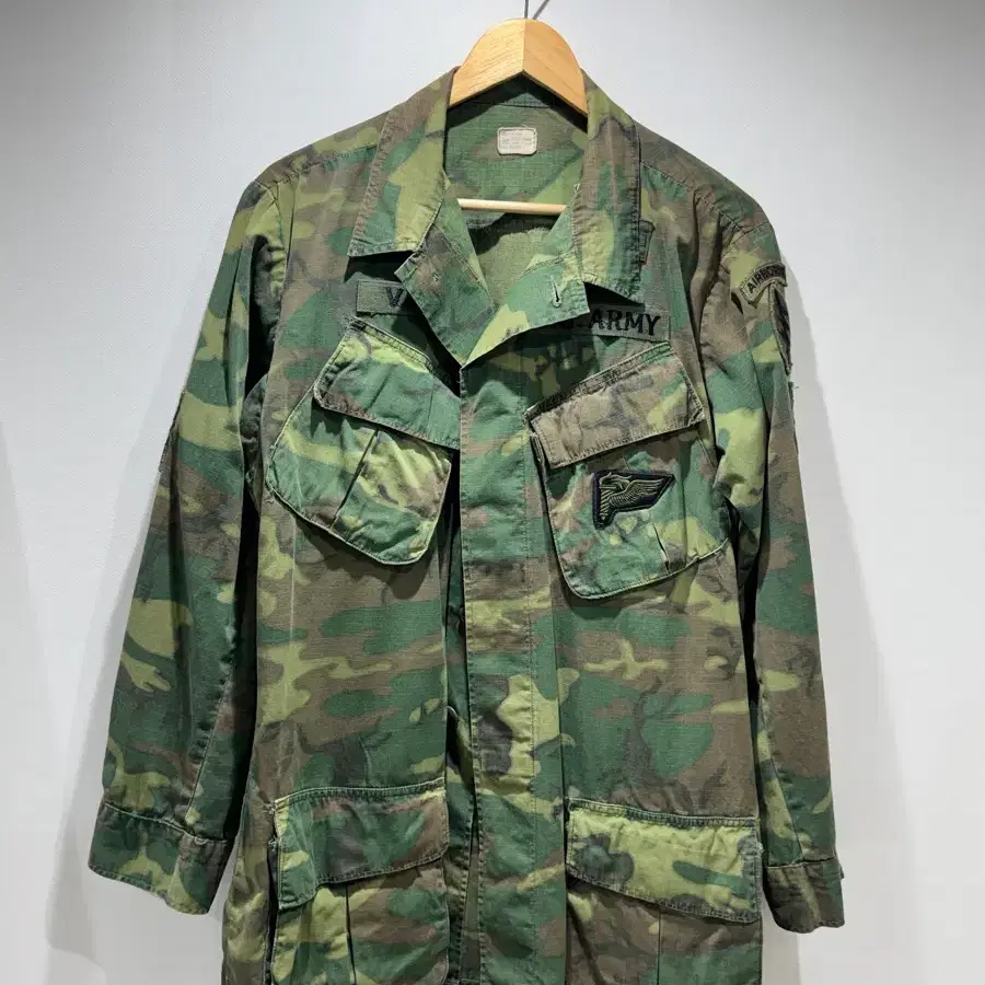 1969년도 오리지널 US Army ERDL 카모 자켓 (M-L)