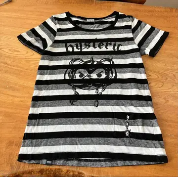 HYSTERIC GLAMOUR 보더 T셔츠