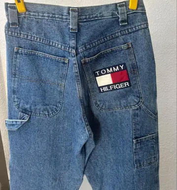 90s tommy jeans 타미힐피거 청바지 데님 와이드 팬츠