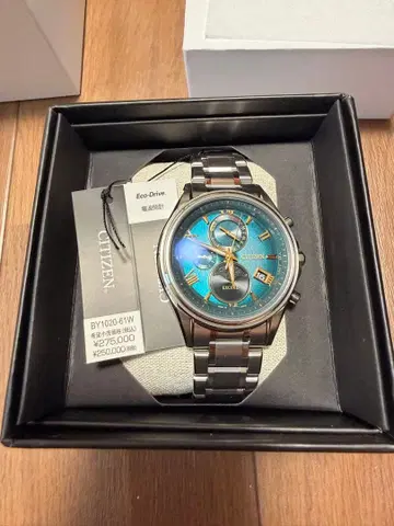 CITIZEN EXCEED BY1020-61W 손목시계