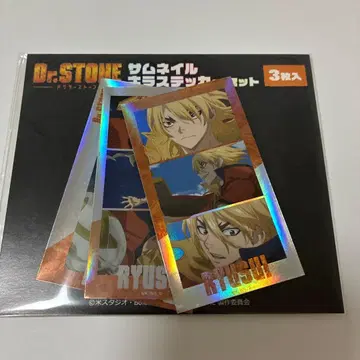 Dr.STONE 썸네일 키라 스티커 세트 류스이