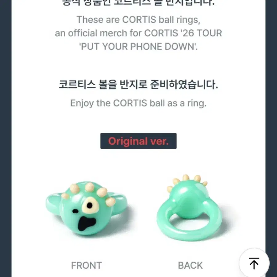 코르티스 반지 11호