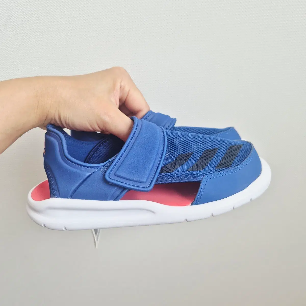 [새상품/200] 아디다스 아동 샌들 블루/ Adidas