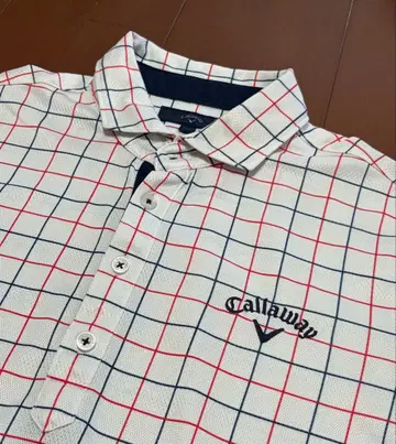 Callaway 캘러웨이 골프 피케 셔츠 체크