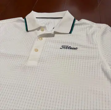 Titleist 타이틀리스트 골프 피케 셔츠 화이트