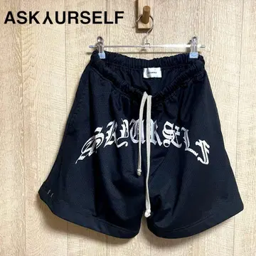 ASKYURSELF x BLVCKDOPE 고스 메쉬 반바지