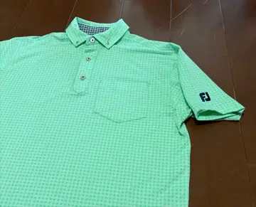 FootJoy 풋조이 골프 피케 셔츠 라이트 그린