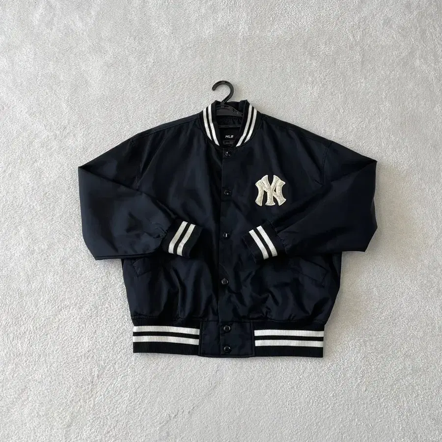 [S] MLB 신형 양키즈 나일론 바시티 블루종 자켓 90