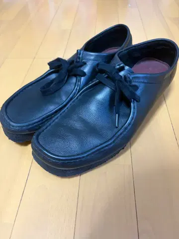 클락스 Clarks 왈라비 [ 28 ] 올가죽 블랙