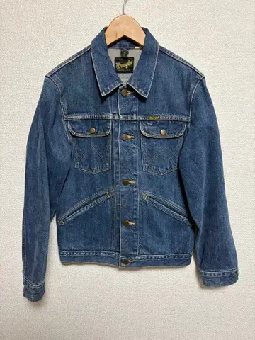 90s Wrangler 랭글러 M4500 데님 자켓 짧은 기장