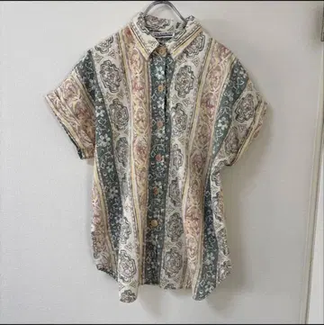 80s 90s 빈티지 미국 빈티지 의류 패턴 셔츠 구제 의류 미국 수입 used
