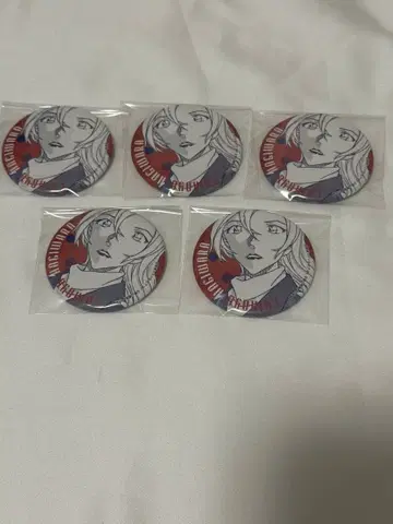 명탐정 코난 하귀라 치하야 캔뱃지