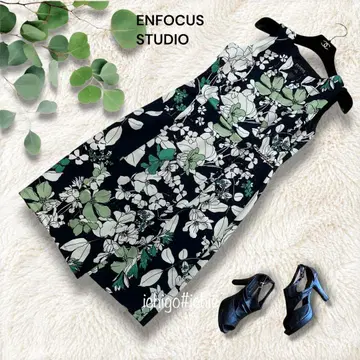 EN FOCUS STUDIO 꽃무늬 원피스 미사용 새상품 1388E