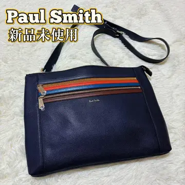 Paul Smith 폴스미스 숄더백 멀티 라인 가죽