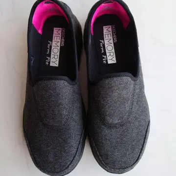 미사용 SKECHERS 슬립온 24cm 메모리폼