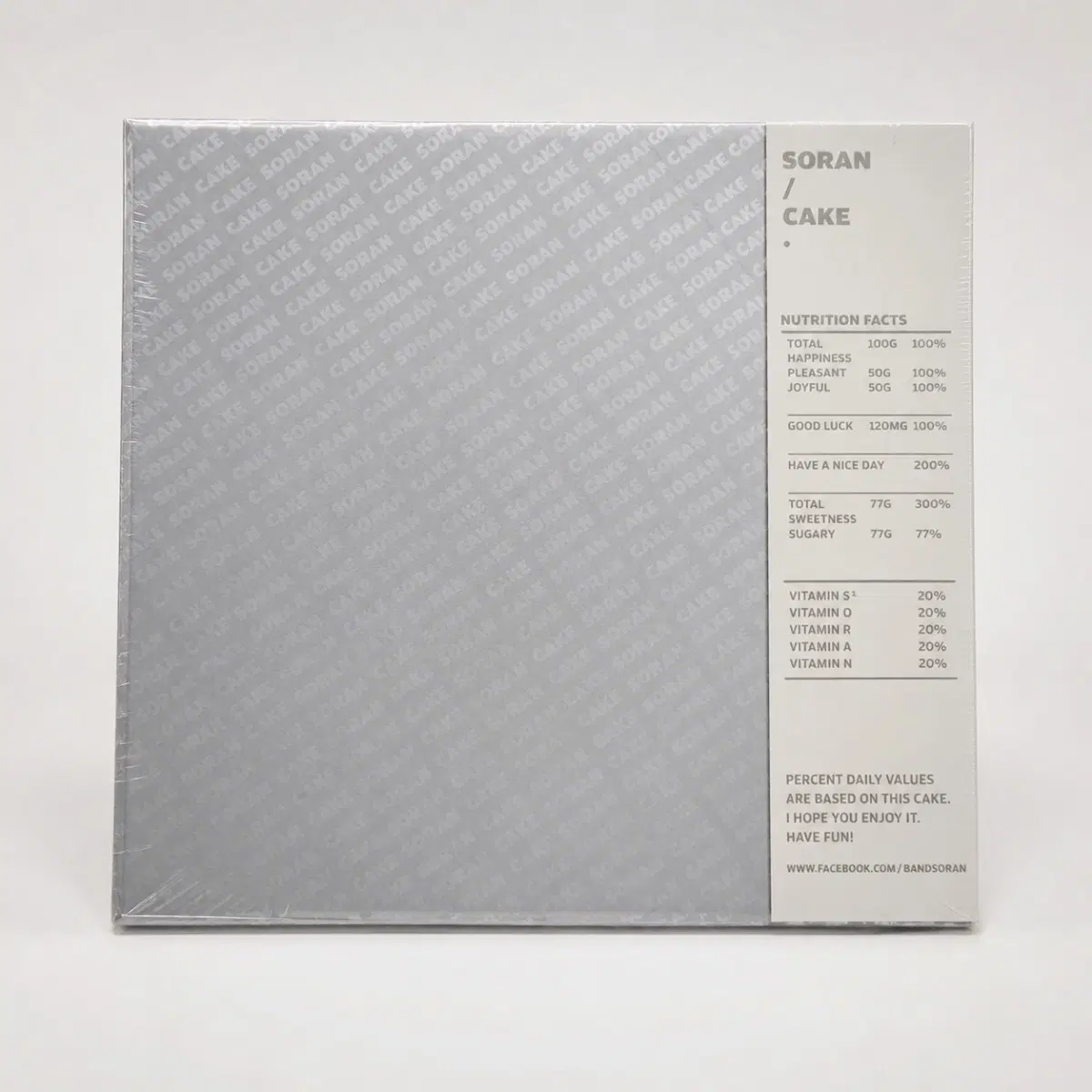 소란 - CAKE 정규 3집 미개봉 CD